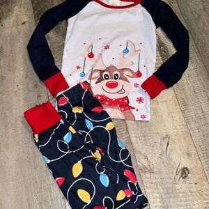Christmas Fleece Pajama Set-‎ size 7